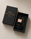 Gem's  Morning Orris Signature Gift Collection | Luxury Car Diffuser Gift Set for Him | Personalized Gift Box