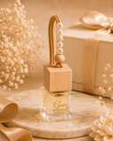 Personalized Linen Bloom Car Diffuser
