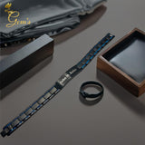 Personalized Men's Stainless Steel Bracelet Watch Bands - Engrave Your Name