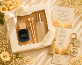 Gem’s Morning Orris Bundle  Luxury Vent Clip Diffuser & Air Mist Set  Book No. 01 – Morning Orris