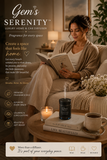 Gem's Serenity™  Luxury Home & Car Diffuser  80 mL
