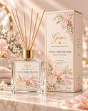 Gem’s Signature Reed Diffuser – Linen Orris Bloom | 120 mL & 140 mL