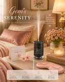 GEM’S SERENITY™ | LINEN ORRIS BLOOM | BOOK NO. 02  Luxury Home & Car Diffuser