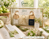 Green Haven | Gem’s Duo Hanging Car Diffuser | Luxury Car Fragrance | Book No. 02 (Copy)