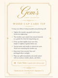 Gem's Linen Bloom Signature Vent Clip Gift Collection | Personalized Luxury Gift Set for Her