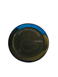 Personalized Coffee Coaster Set – 6 Engraved Stainless Steel Coasters with Holder | Custom Family Name Gift | Coffee Lover Gift