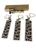 Coffee in Hand Book Lover Gift Set – 3 Bookmarks + Personalized Name Keychain. (A cozy gift set made for readers and coffee lovers.)