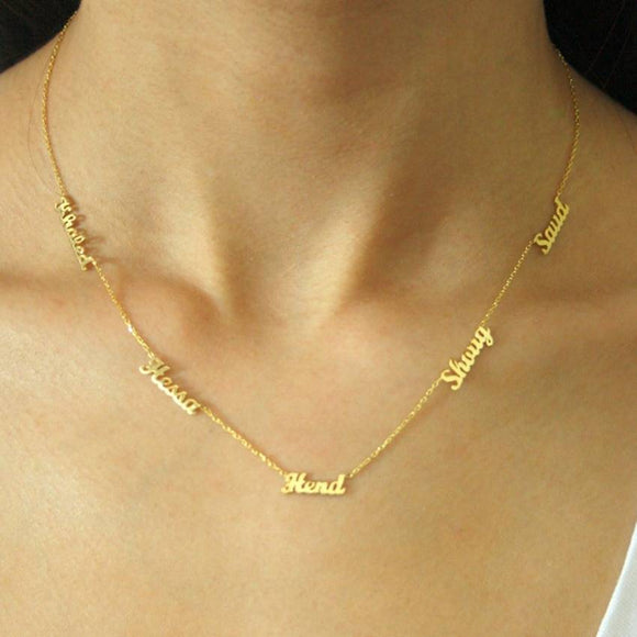 Women's Personalized Chain Necklace