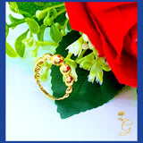 18K Real Gold Ring size 6