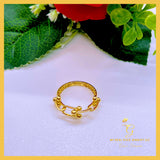 18K Real Gold Ring size 7.5