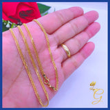 18K Real Gold Chain 18”