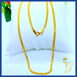 18K Real Gold Chain 18”