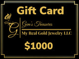 My Real Gold Jewelry Gift Card