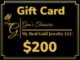 My Real Gold Jewelry Gift Card