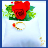 18K Real Gold Ring size 7