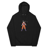 Unisex eco raglan hoodie Goku